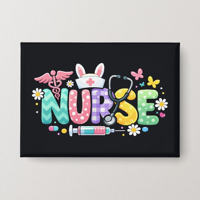 Cute Easter Nurse Medical Humour (Front)