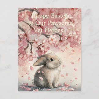 Cute Easter Postcard for Veterinary Personal