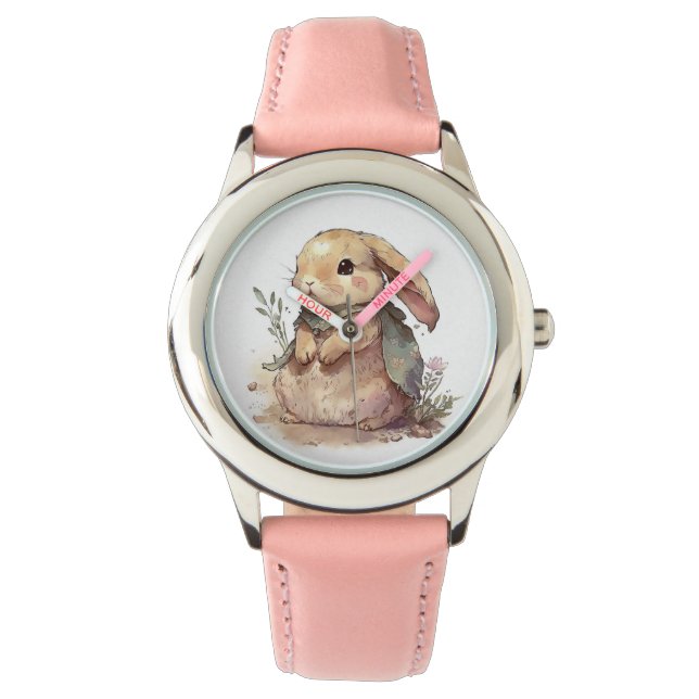 Cute Easter Rabbit   Watch (Front)
