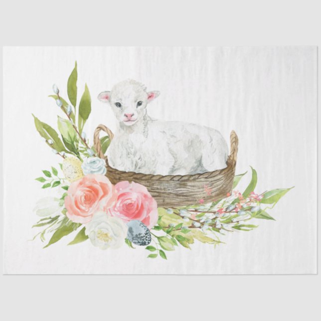 Cute Easter Series Design 3 Tissue Paper (Front)