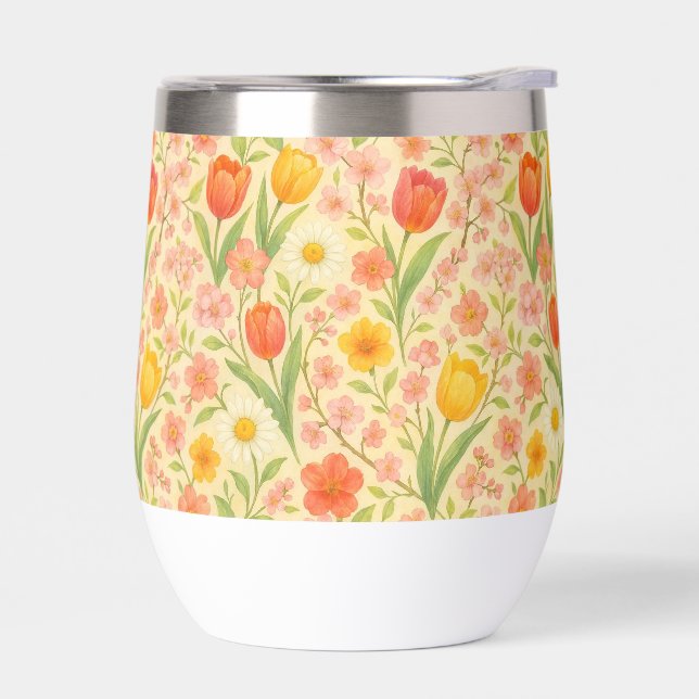 Cute Easter/spring patterned flowers (Left)