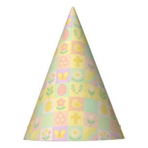 Cute Easter/spring patterned Party Hat
