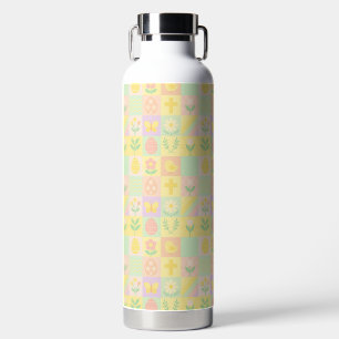 Cute Easter/spring patterned Water Bottle