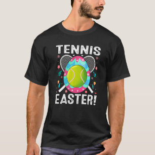 Cute Easter Tennis Egg Easter Egg Hunt Sport T-Shirt