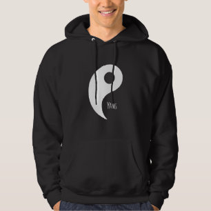 Cute Easy Couples Matching Costume Yin Yang Hoodie