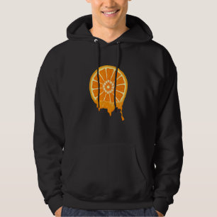 Cute Easy Fruit Halloween Treat Orange Sliced Cost Hoodie