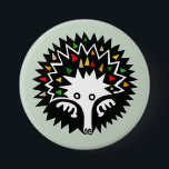 Cute ECHIDNA -Australia -  Wildlife - 7.5 Cm Round Badge<br><div class="desc">Pin me to your bag or jacket and show the world that I'm a unique Australian.</div>