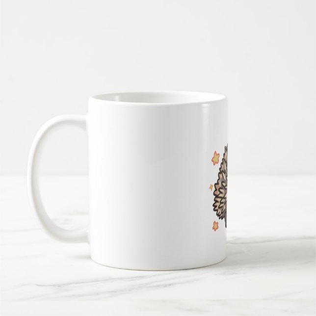 Cute Echidna Coffee Mug (Left)