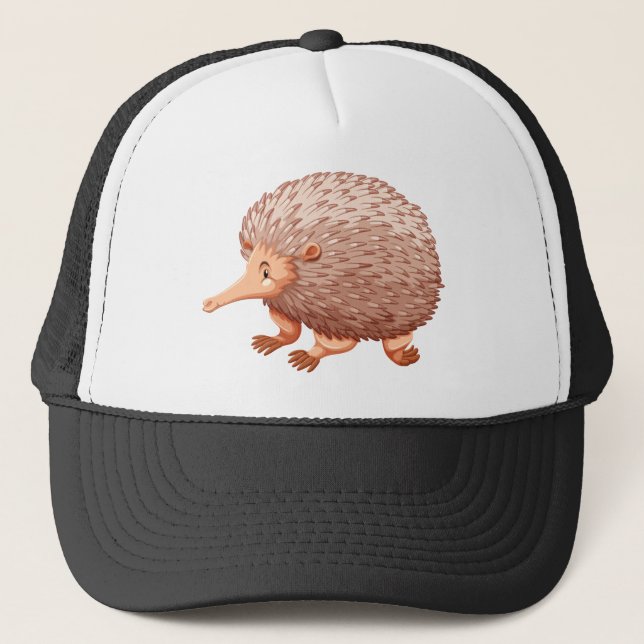 Cute echidna trucker hat (Front)