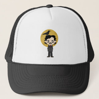 Cute Edgar Allan Poe Trucker Hat