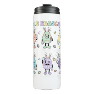 Cute Eggs Pain Scale Nurse Triage ICU Assessment E Thermal Tumbler