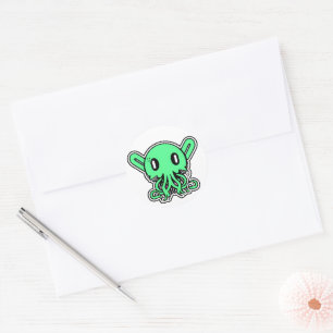 Cute Eldritch Horror Classic Round Sticker