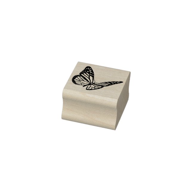   Cute Elegant Butterfly Animal Personal Stationer Rubber Stamp (Stamp)