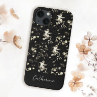 Cute Elegant Chic Vintage Cupid Angel Floral