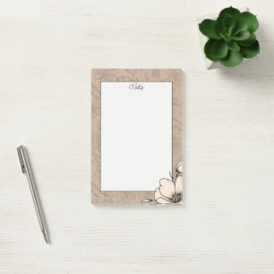 Cute Elegant Floral Cherry Blossom Post-it Notes