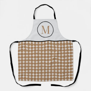 Cute elegant modern pattern apron