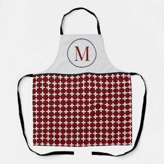 Cute elegant modern pattern apron