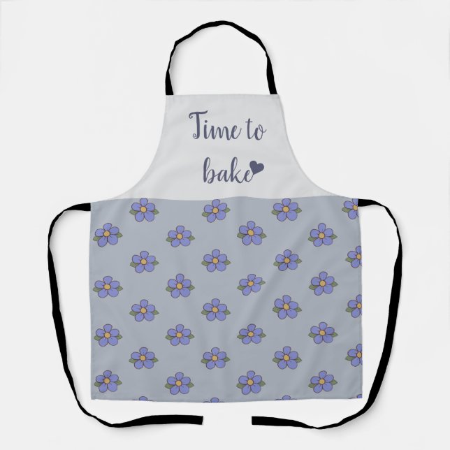 Cute elegant modern pattern apron (Front)