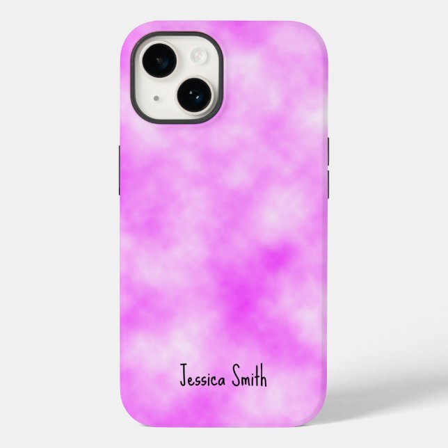 Cute, Elegant Pink Case-Mate iPhone Case (Back)