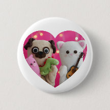 Cute Elegant Simple Minimalist Heart Photo