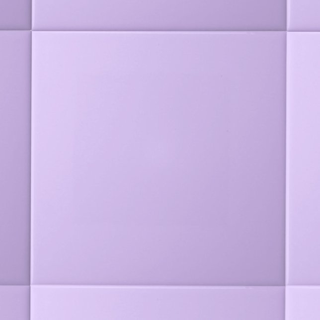 Cute Elegant Solid Colour Light Lavender Ceramic Tile (Creator Uploaded)