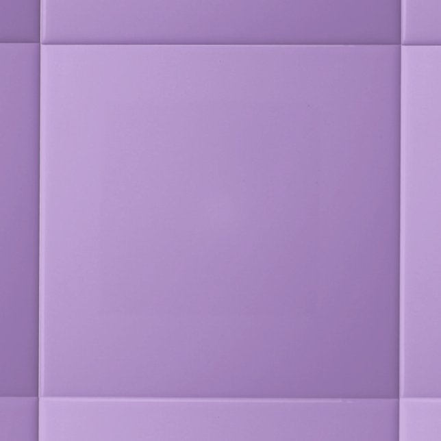 Cute Elegant Solid Colour Pale Purple Ceramic Tile (Creator Uploaded)