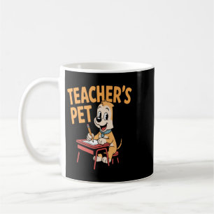 Cute Elementary School Student Dog Funny Teachers Coffee Mug