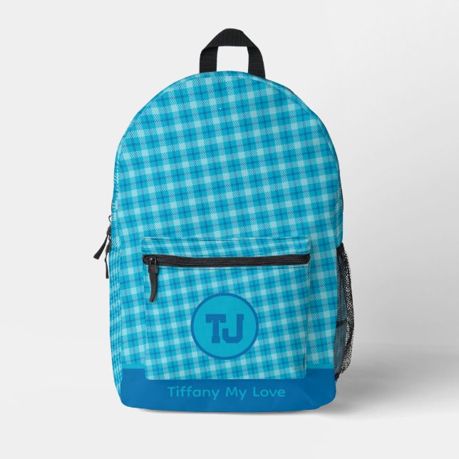 Cute Elementary Student Basketball Retro Backpack (Front)