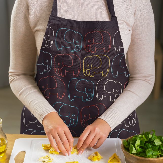 Cute Elephant Apron (Creator Uploaded)