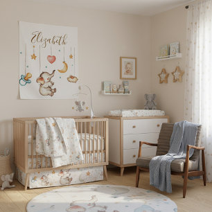 Cute Elephant baby  Tapestry