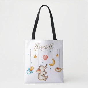Cute Elephant baby Tote Bag