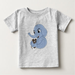 Cute elephant boy cartoon baby T-Shirt
