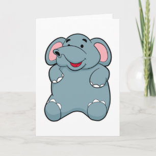 Cute Elephant Card