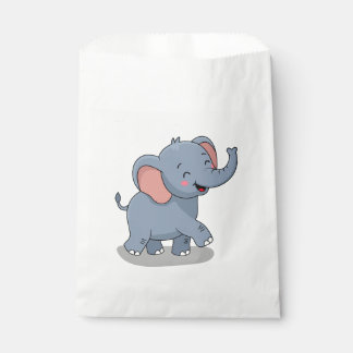 Cute Elephant Carrying Gift Favour Bag