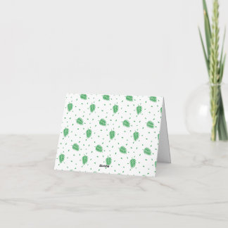 Cute Elephant Carrying Gift Thank You Card