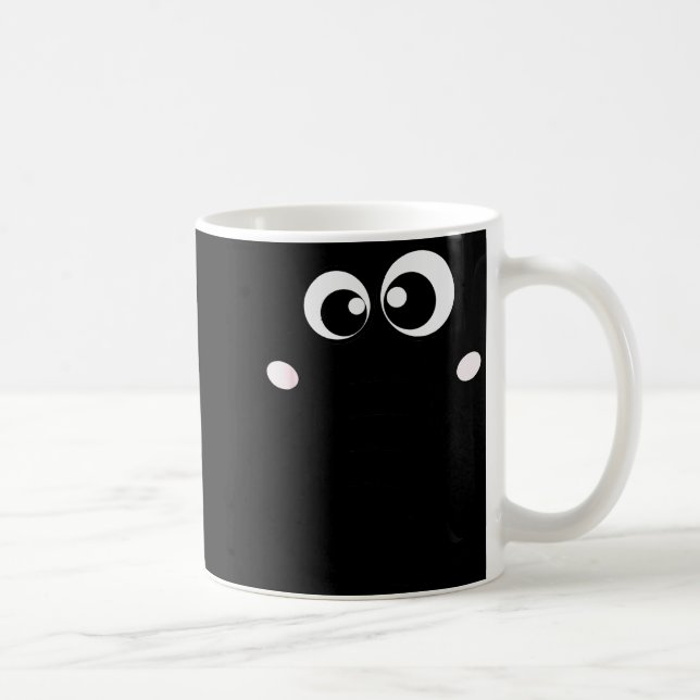 Cute Elephant Face Cartoon Style Easy Halloween Co Coffee Mug (Right)