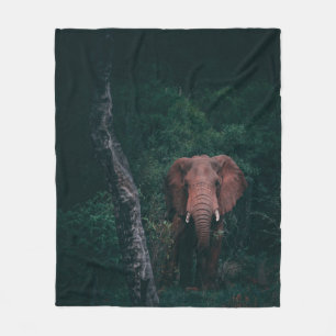 CUTE ELEPHANT FLEECE BLANKET