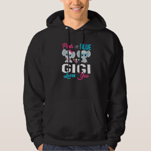 Cute Elephant Keeper Of The Gender Gigi Loves You Hoodie
