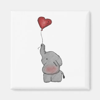 Cute Elephant Magnet