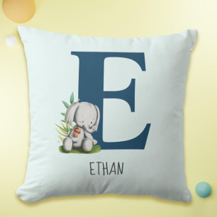 Cute Elephant Nursery Cushion