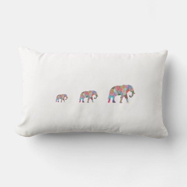 Cute elephant pillow (Front)