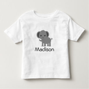 Cute Elephant Toddler T-Shirt