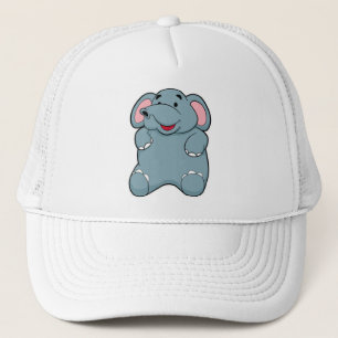 Cute Elephant Trucker Hat