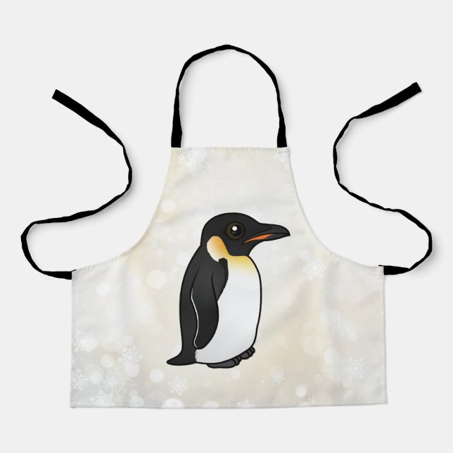 Cute Emperor Penguin Apron (Front)