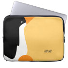 Cute Emperor Penguin Laptop Bag