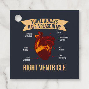 Cute EMT Medical Assistant Always Be in My Heart Favour Tags