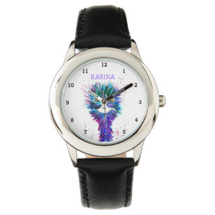 Cute Emu Australia Animal Girly Kids Aussie Watch