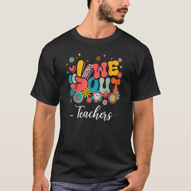Cute End Of School Year Teacher Summer Bruh We Out T-Shirt (Front)