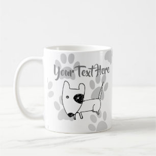Cute English Bull Terrier Coffee Mug