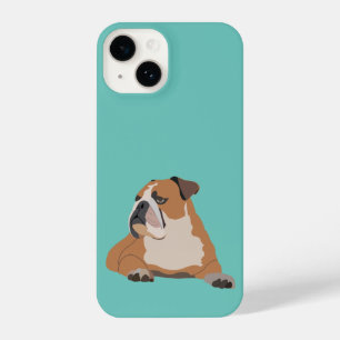 Cute English Bulldog iPhone 14 Case